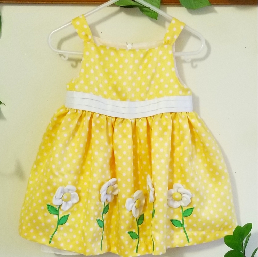 24m Super cute girls polka dot dress NWOT